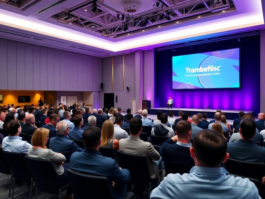 Conference produced by ElectricPoint in a convention hall